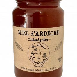 Miel Châtaignier BIO d'Ardèche 500grs