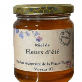 Miel de Fleurs d'été 250grs Ardèche