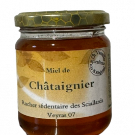 Miel de Châtaignier 250grs Ardèche